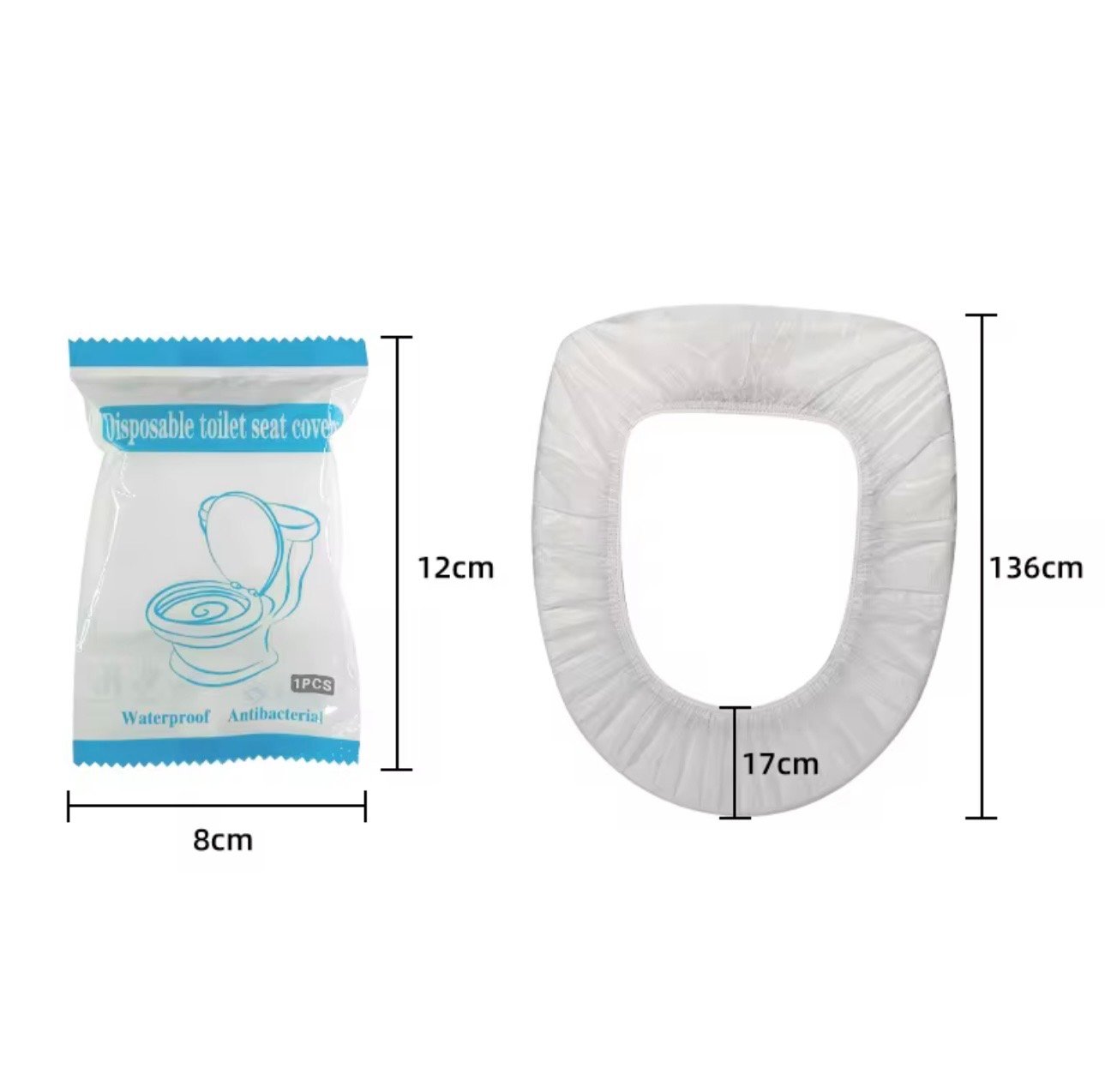 Disposable Toilet Seat Cover - 30pcs